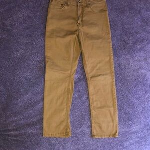 Tan wrangler pants